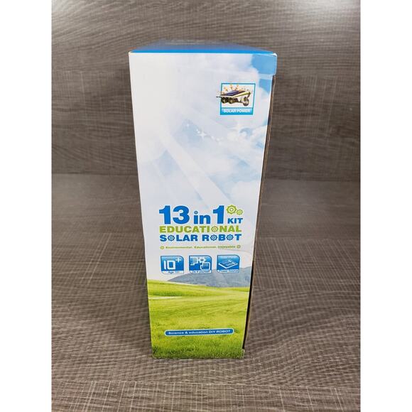 STEM Solar Robot Kit 13 In 1 Educational Environmental Building DIY Science - Picture 5 of 8